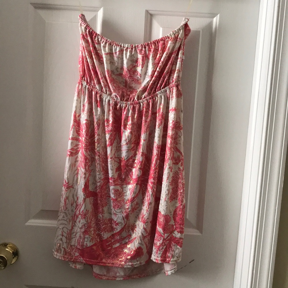 Strapless Beach coverup